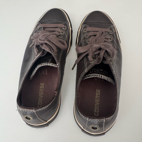 Men's Converse Low-Top Brown Sneakers - Picture 4 of 6
